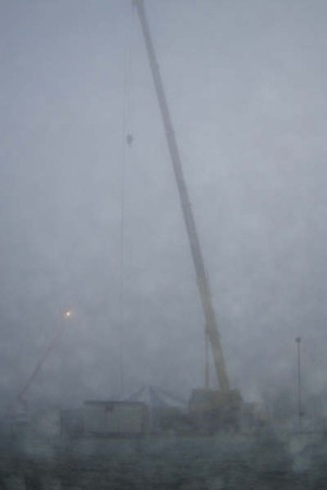 Koperen hekwerk op 78 meter hoogte